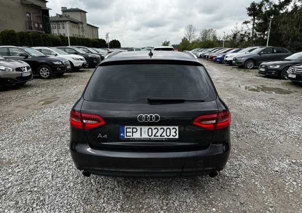 Audi A4 cena 42900 przebieg: 179000, rok produkcji 2012 z Krzepice małe 704